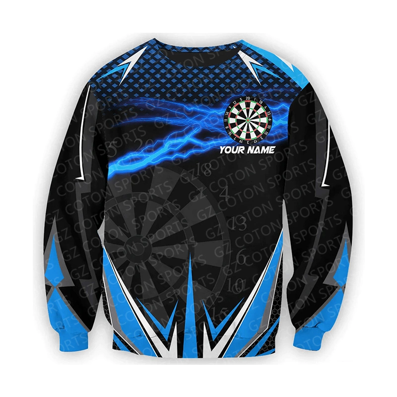 Custom Wholesale/Supplier OEM Sublimation Polo T Shirt Man Darts Jerseys Dart Shirts