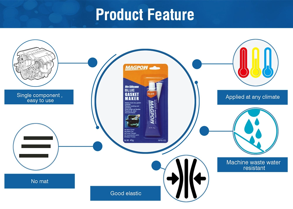 Magpow RTV Silicone Sealant High quality/High cost performance Economical Non-Pollutive Gasket Maker