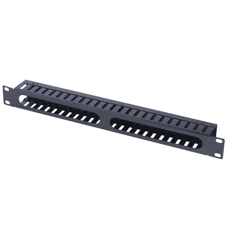 1u 12 Slots 16 Slots Metal Rack Mount Cable Management