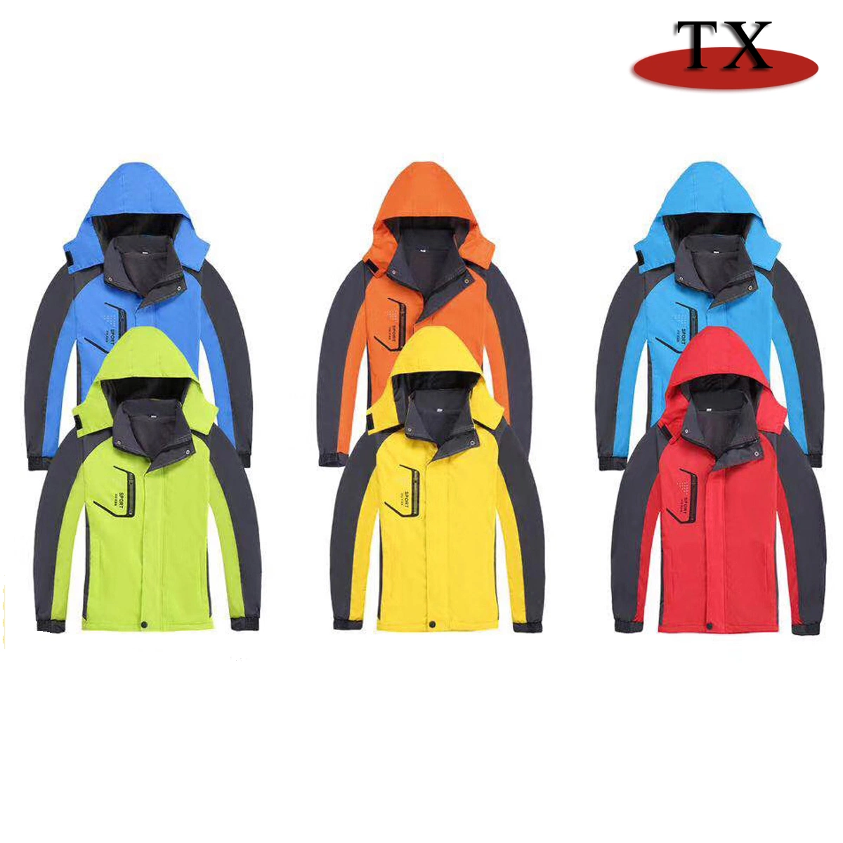 Hot Styles Men's and Woman's Windproof and Waterproof Clothing for Outdoor Winter Jacket