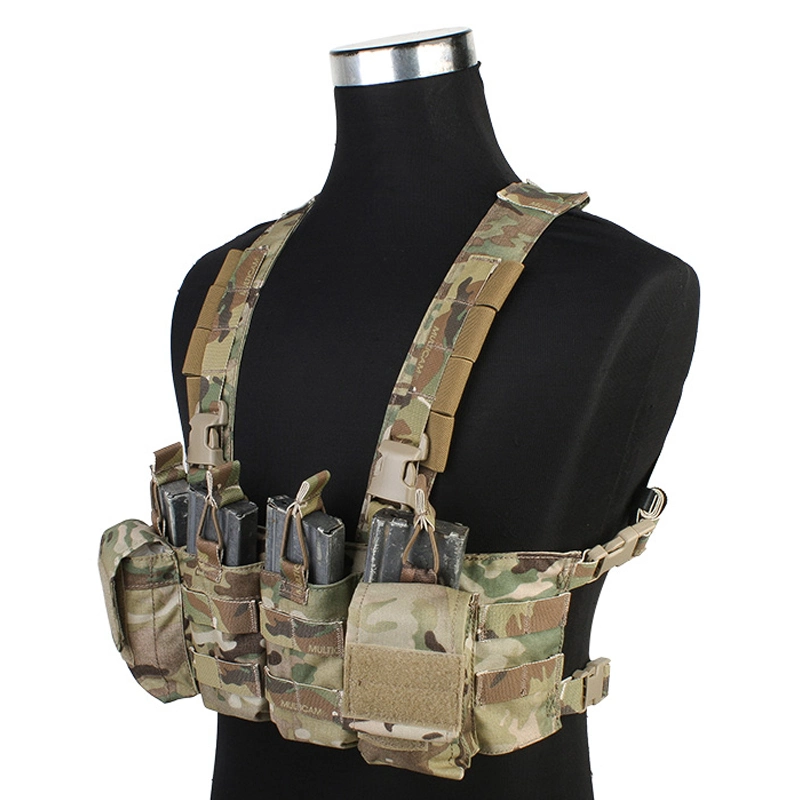 Emersongear Cordura 500d Nylon Lightweight Tactical Gear Molle Equipment Combat Vest Chest Rig Multiturn Custom Tactical Vest