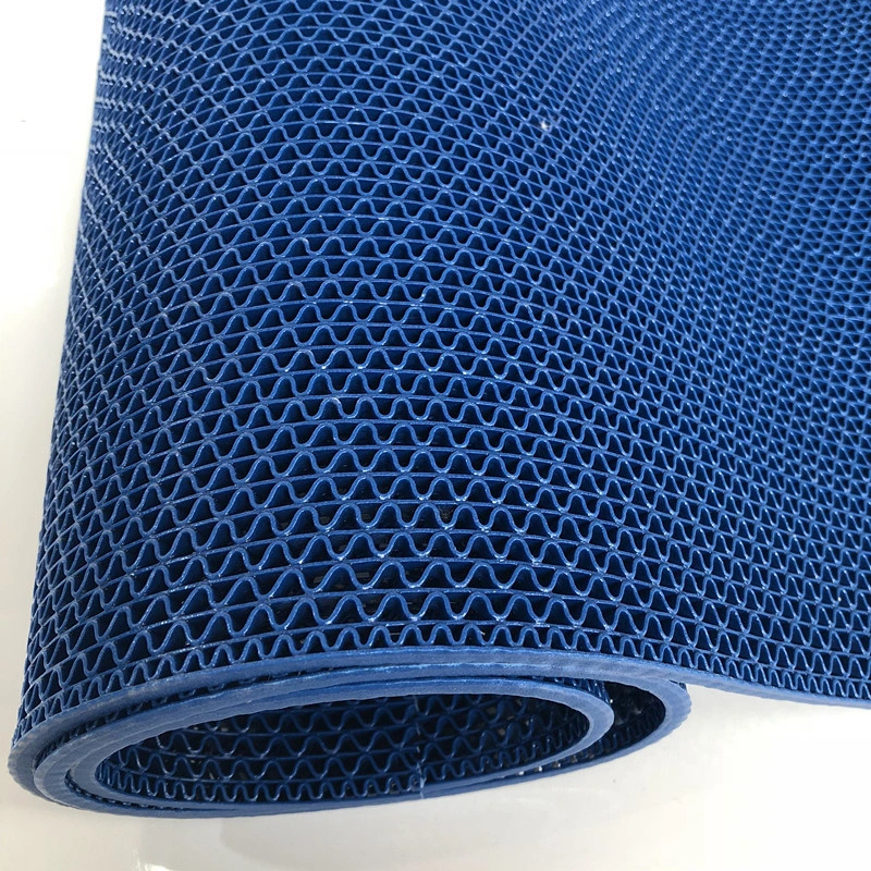 Water Floating Mat PVC S Mat Z Mat Snake Mat Swimming Pool Mat Kitchen Mat Toilet Mat Rubber Hollow out Mesh Mats Drainage Matting