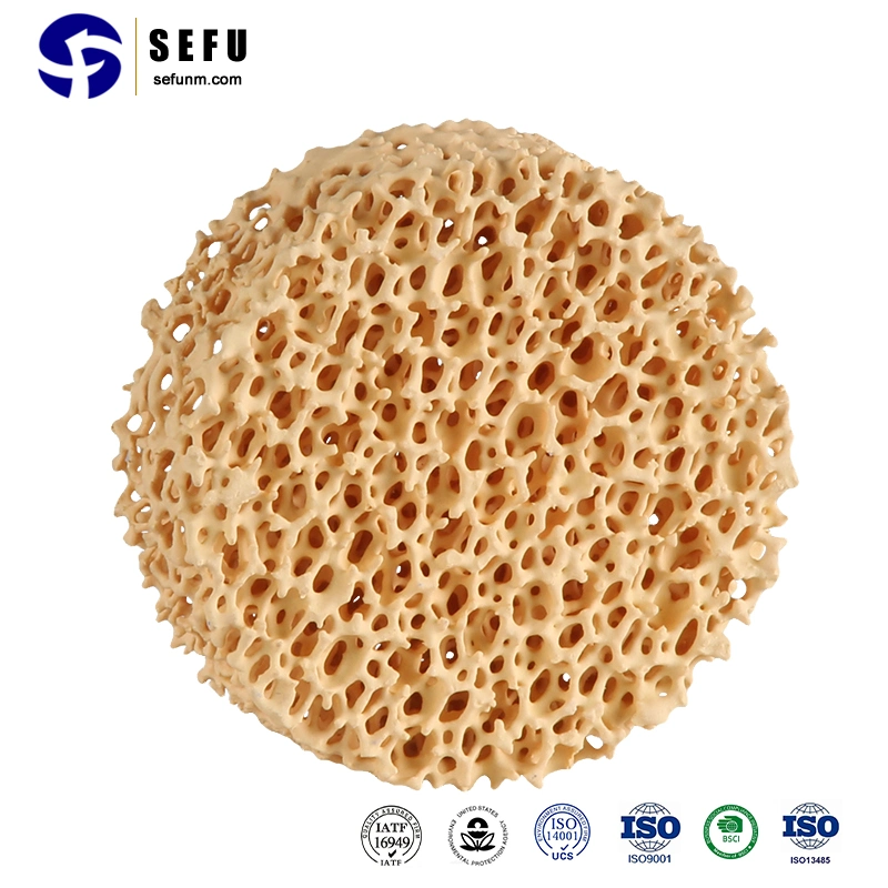 Sefu Ceramic Foam Filter China Ceramic Honeycomb Filter Factory Alumina Zirconia Sic Foam Porous Foam Ceramic Plate for Filter Zirconia Ceramic Foam Filter