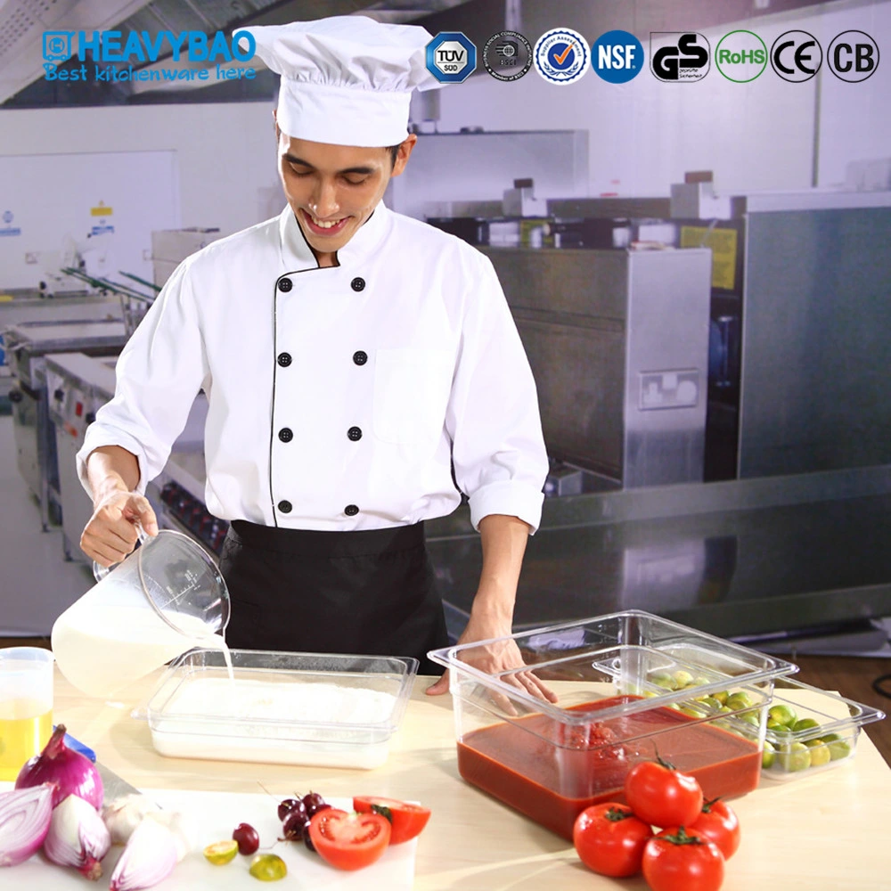 Heavybao Wholesale/Supplier Kitchen Accessory High quality/High cost performance  Plastic Gastronorm Pan