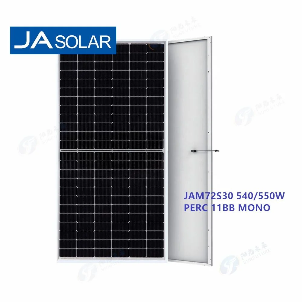 TUV CE Half Cell Ja 525 535 565W Wholesale Poly PV Fold Flexible Black Monocrystalline Polycrystalline Photovoltaic Module Mono Solar Energy Power Panel