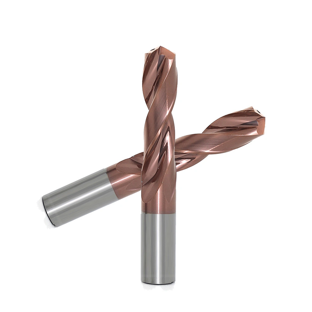 Wxsoon 3D Solid Tungsten Carbide Drill for Copper Stainless Steel