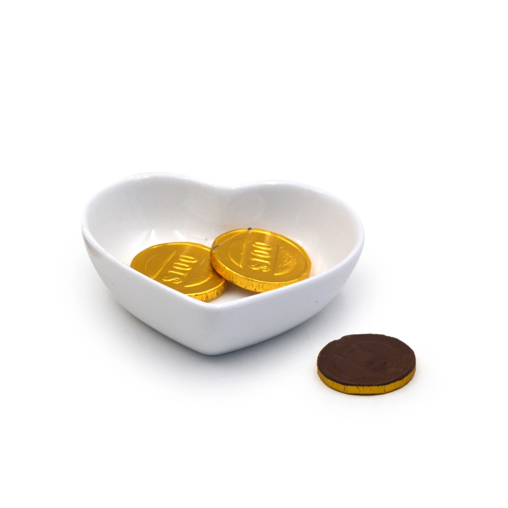 2.5g Sweet Golden Coin Chocolate Candy in Plastic Box