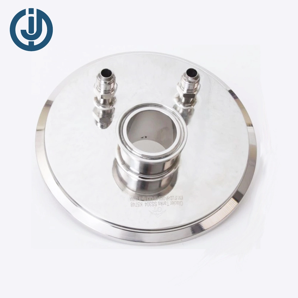 SS316L Sanitary High-Pressure Non Standard Clamp Domed Tank Lid