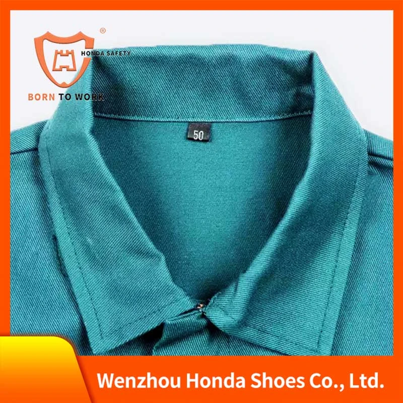 Customized Men's Labor Insurance Work Suits Men Suits for Work Clothes High Resistant Electric Welding Flame Retardant Working Garment Work Suit