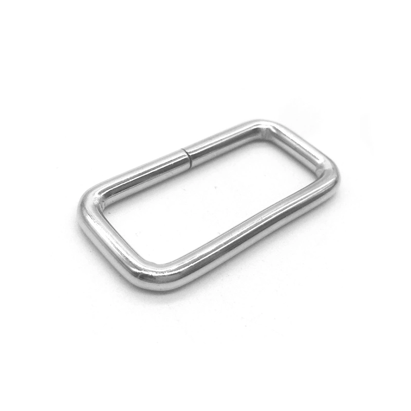 Metal Ring Bag Strap Buckle Iron Metal Rectangle Ring for Handbag