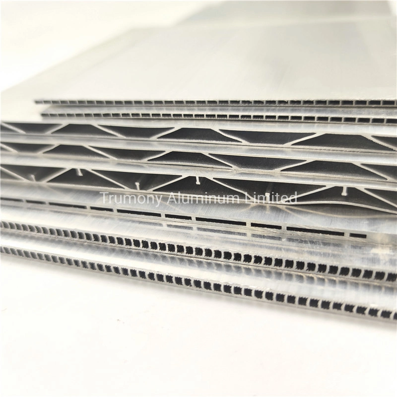 Flat Oval Aluminum Tubes for Heater Cores Made in China