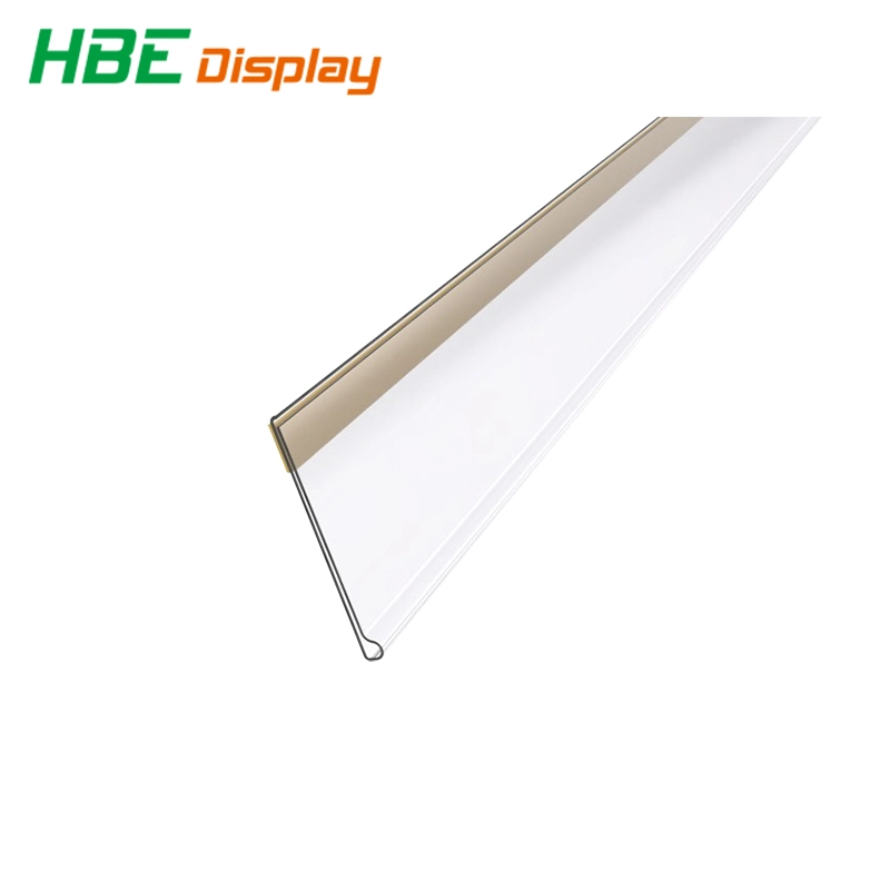 PVC Adhesive Strips Supermarket Shelf Talkers Data Strips Price Tag