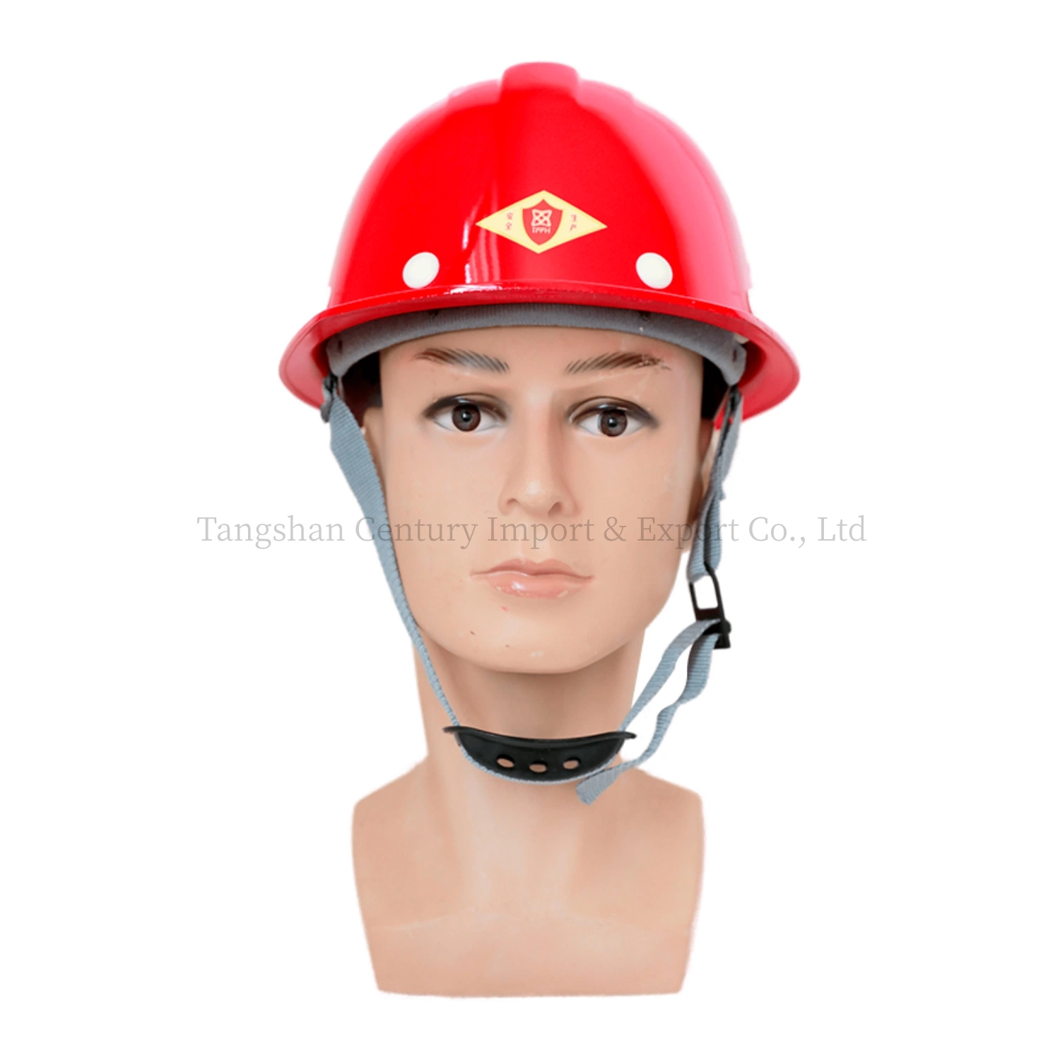 Casco de seguridad de fibra de vidrio Red Hat