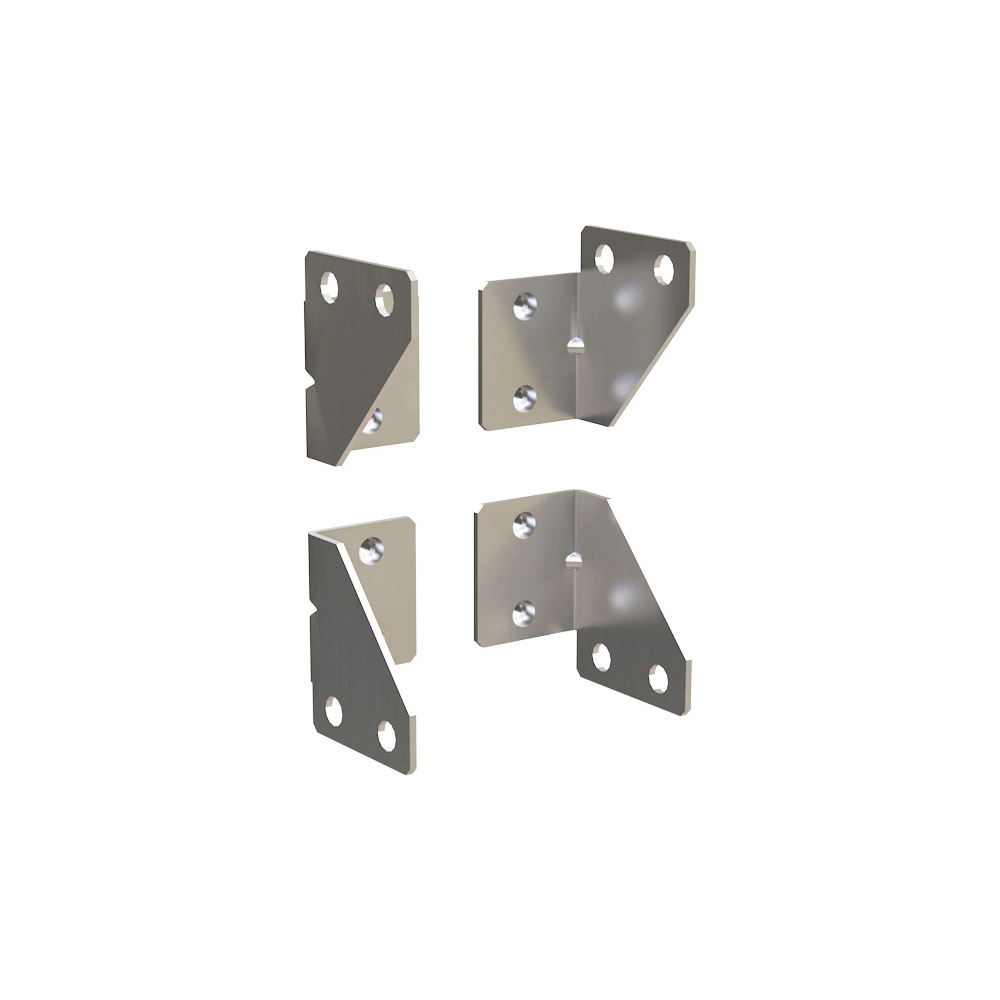 4040 Aluminum T-Shaped L-Shaped 5-Hole Connecting Plate for Aluminum Profiles