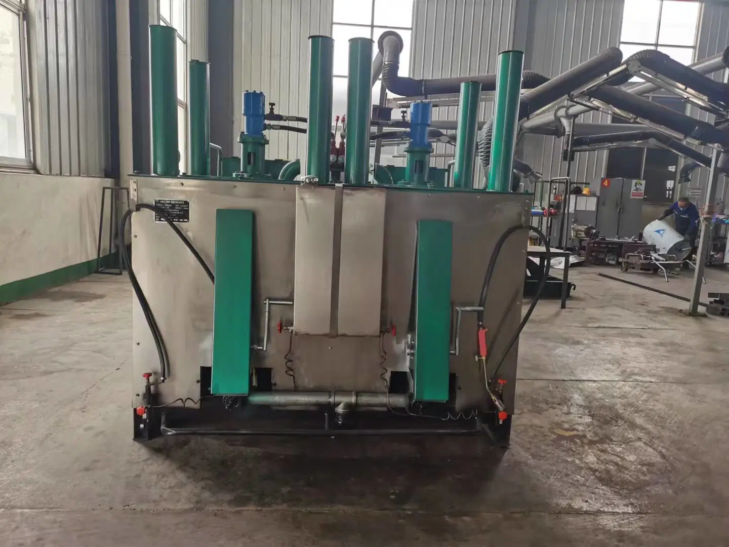 Wood Box Packing Double-Cylinder Thermoplastic Machine