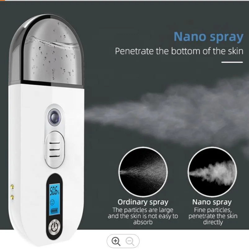 Portable Humidifier Nano Mister Facial Steamer Beauty Spray