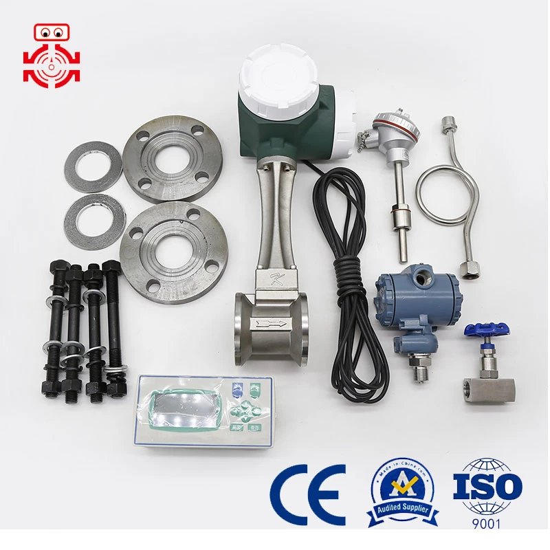 8 Zoll RS-485 Vortex-Durchflussmesser für Flüssigkeits-/Gas-/Dampfmessungen mit CE-Zertifizierung