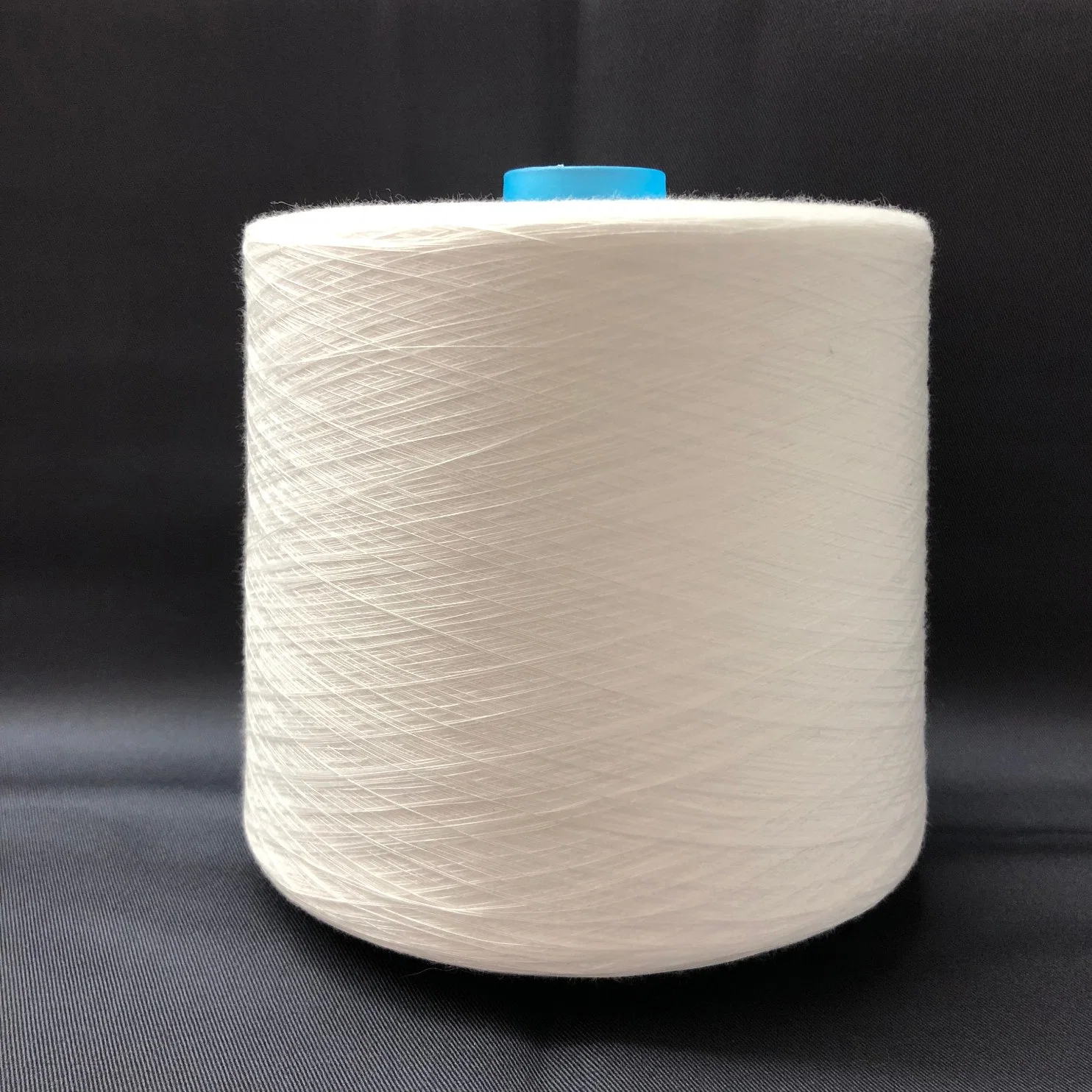 High Strength Poly Poly Core Yarn Raw White Filament Sewing Thread 38s/2/3