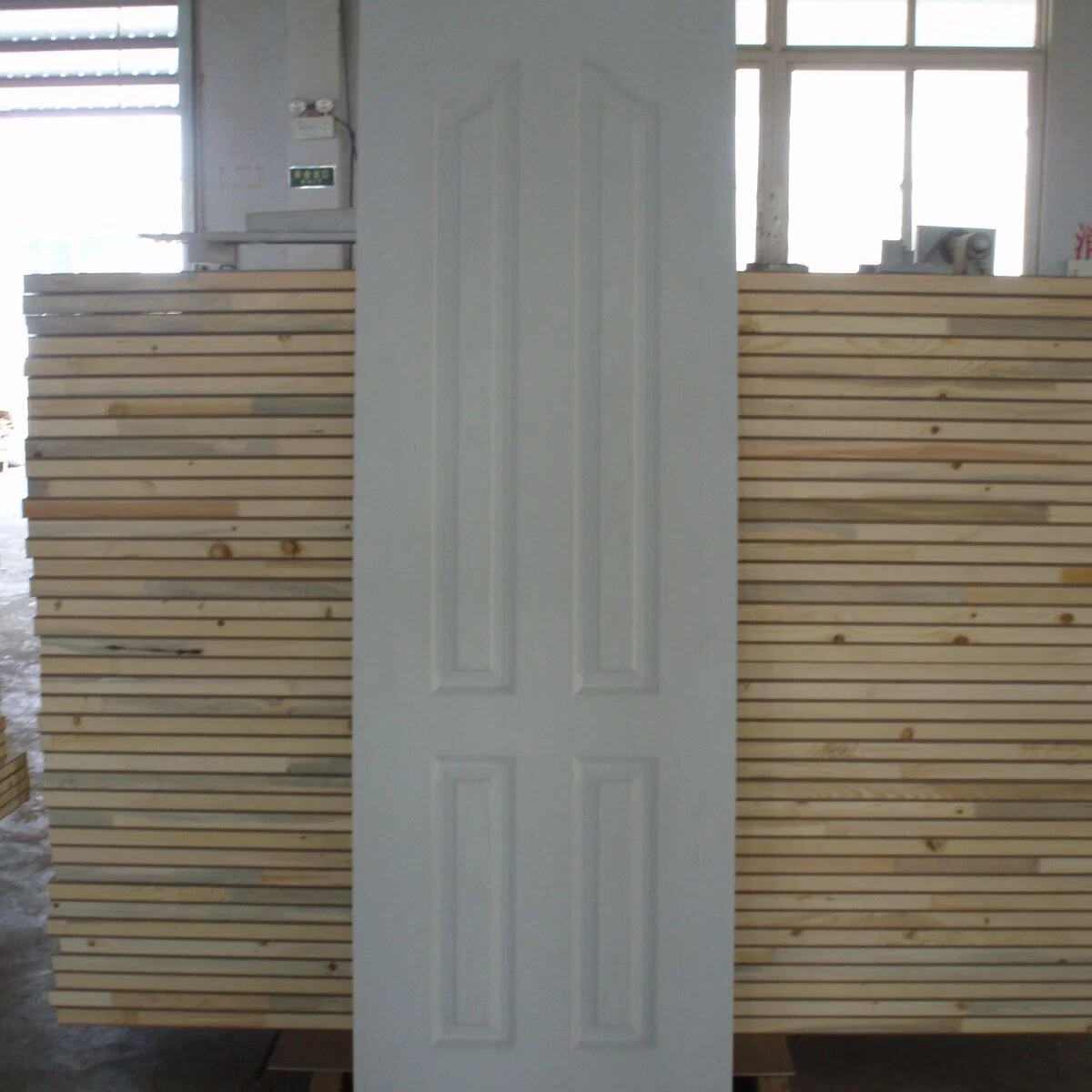 Cheap Wooden Interior Bedroom White Primer Door From China