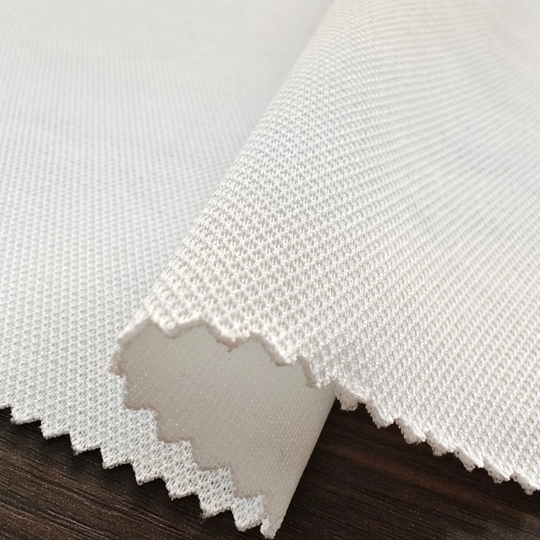 100% Polyester Cotton-Like Textured Solid 235GSM for Garment Fabric