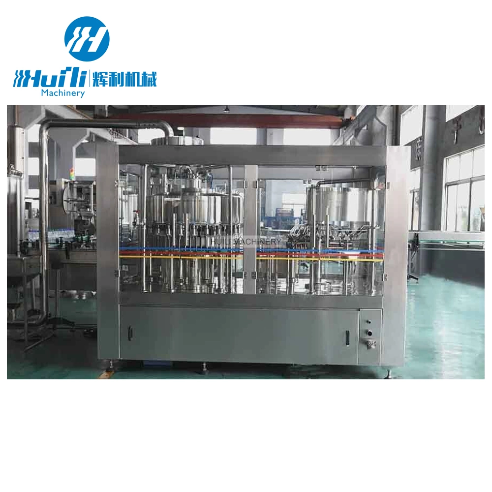 Turnkey Project Can Glass Plastic Bottle Carbonated Soft Drink Sparkling Water Filling Production Line/ Juice CSD Beverage Liquid Bottling Mixing Plant Machine