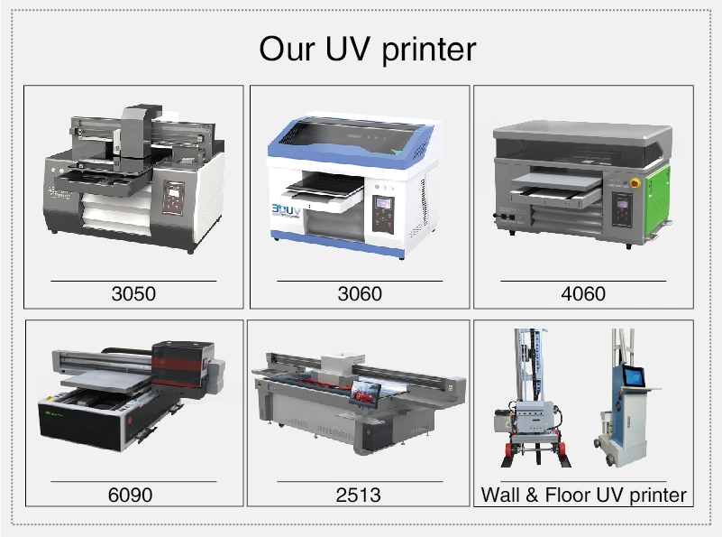 Epson UV LED Flachbett-Drucker für Aufkleber Acryl-Flaschenbecher Drucken