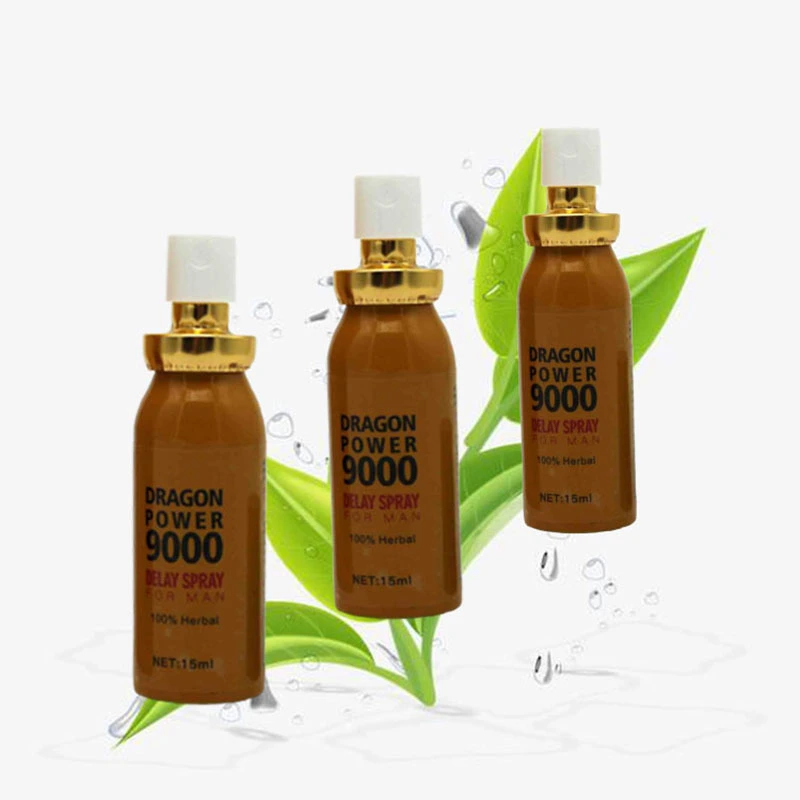 Sex Products Wholesale/Supplier Cheap Price Dragon Power 9000 Penis Body Massage Oil Sex Spray for Menother Sex Products