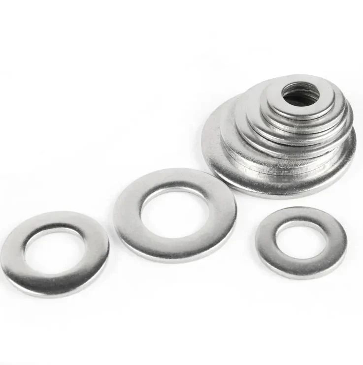 High quality/High cost performance  DIN125 Stainless Steel 304 316 Flat Washer Metal Flat Washer From China