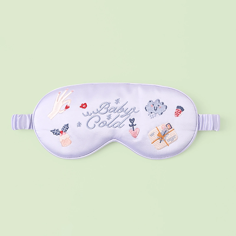 Custom Comfortable Shading Skin Care Silk Eye Sleep Mask