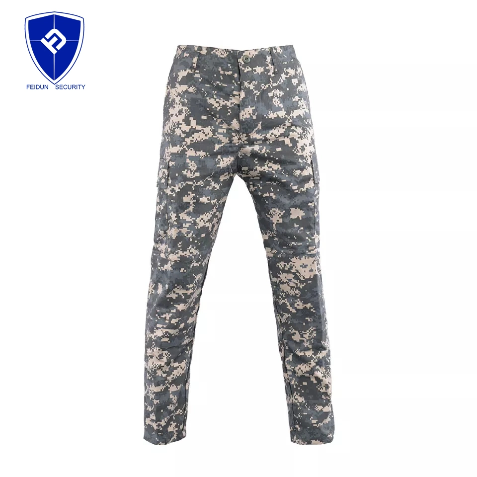 Rip-Stop Anti-Static Bdu Universal Camouflage Custom-Made American Formal Battle Dress Uniform for Outdoor Hunting