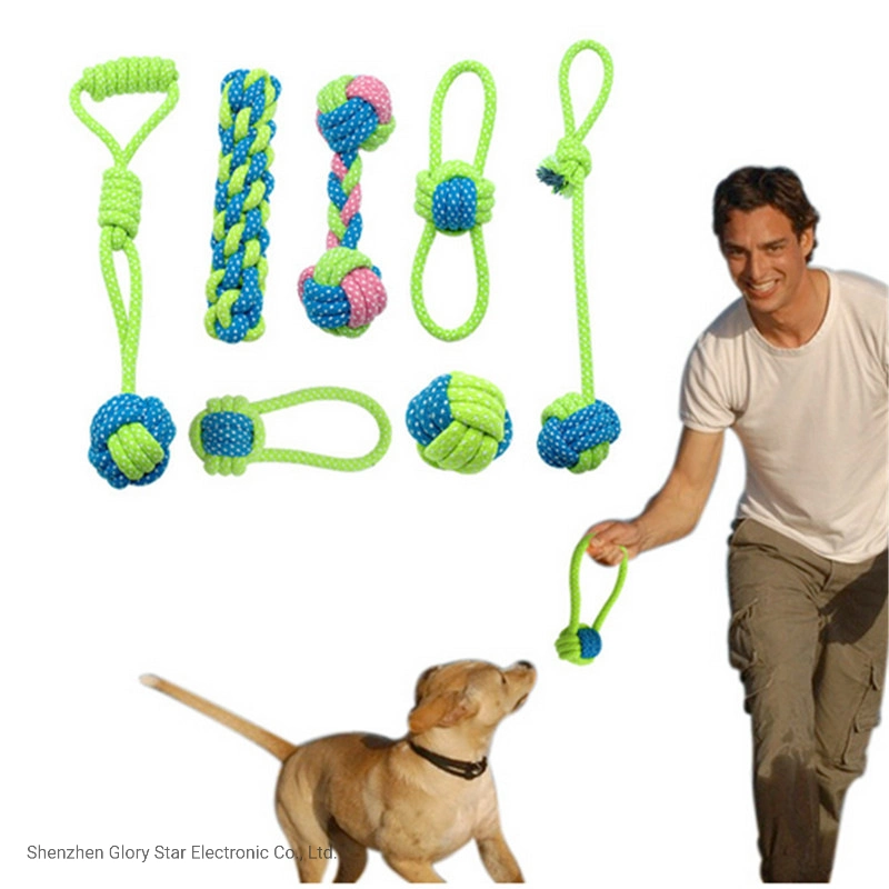 Хлопок шарики собака чью зубов очистите игрушки Pet продуктов
