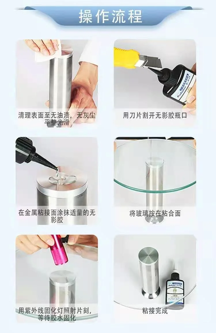 Kafuter K-300 Glass and Glass Bonding UV Glass Glue