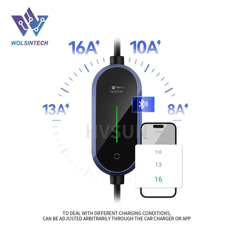 Home Use 16A en Elektroauto EV Ladegerät Leiterplatten Leiterplatte mit 1,8-4,3-Zoll-Touchscreen