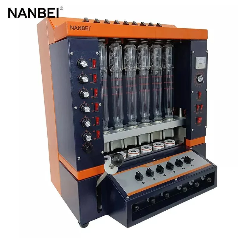 Agriculture Food Feed Laboratory Crude Fiber Analyzer Testing Instrument