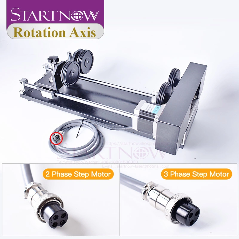 Phase Startnow 2&amp;3 moteurs axe de rotation des roues de coupe avec rouleaux de fixation graveur