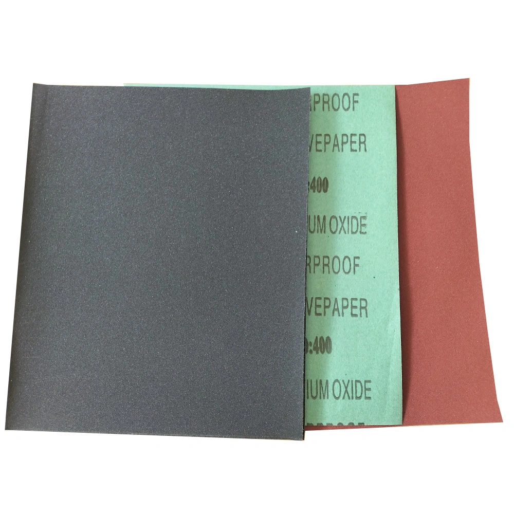 Cheap Sanding Paper Red Surface and Black Surface for Supermarket Set