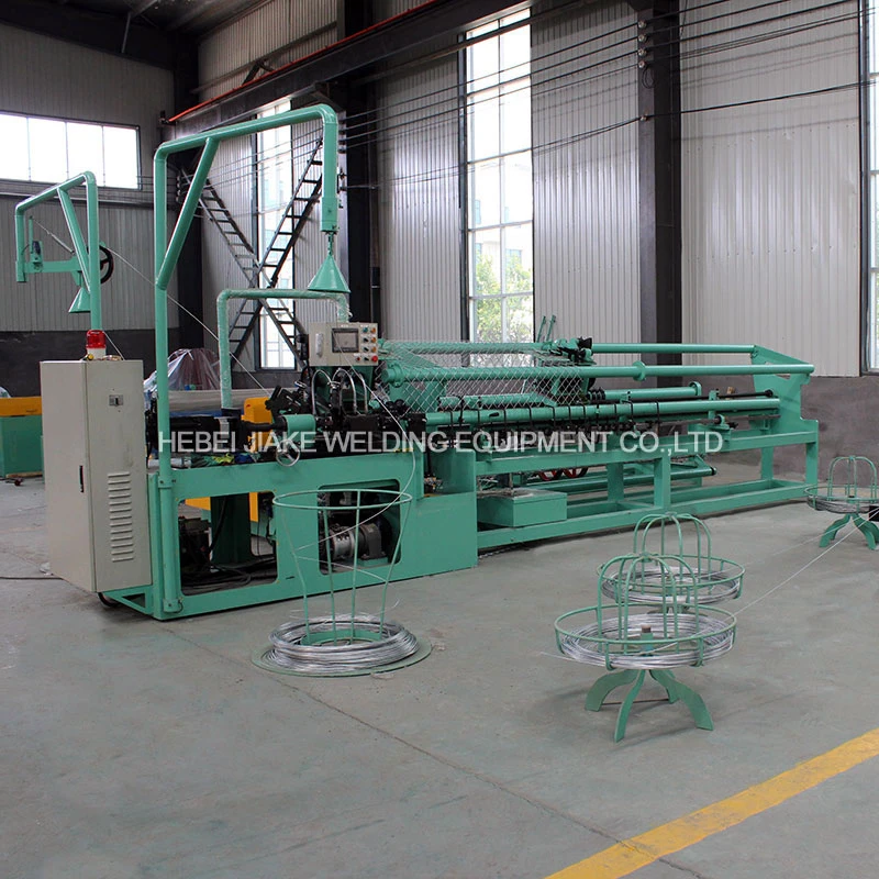 Hot Sale! Best Price Fully-Automatic Double Wire Chain Link Fence Machine
