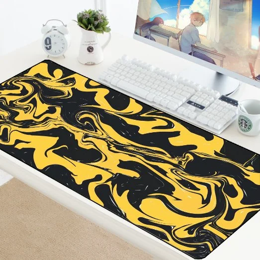 Strata Liquid Computer Mouse Pad Gaming Mousepad Abstract Large 900X400 Mousemat Gamer XXL Mause Teppich PC Schreibtischunterlage Tastatur Pad