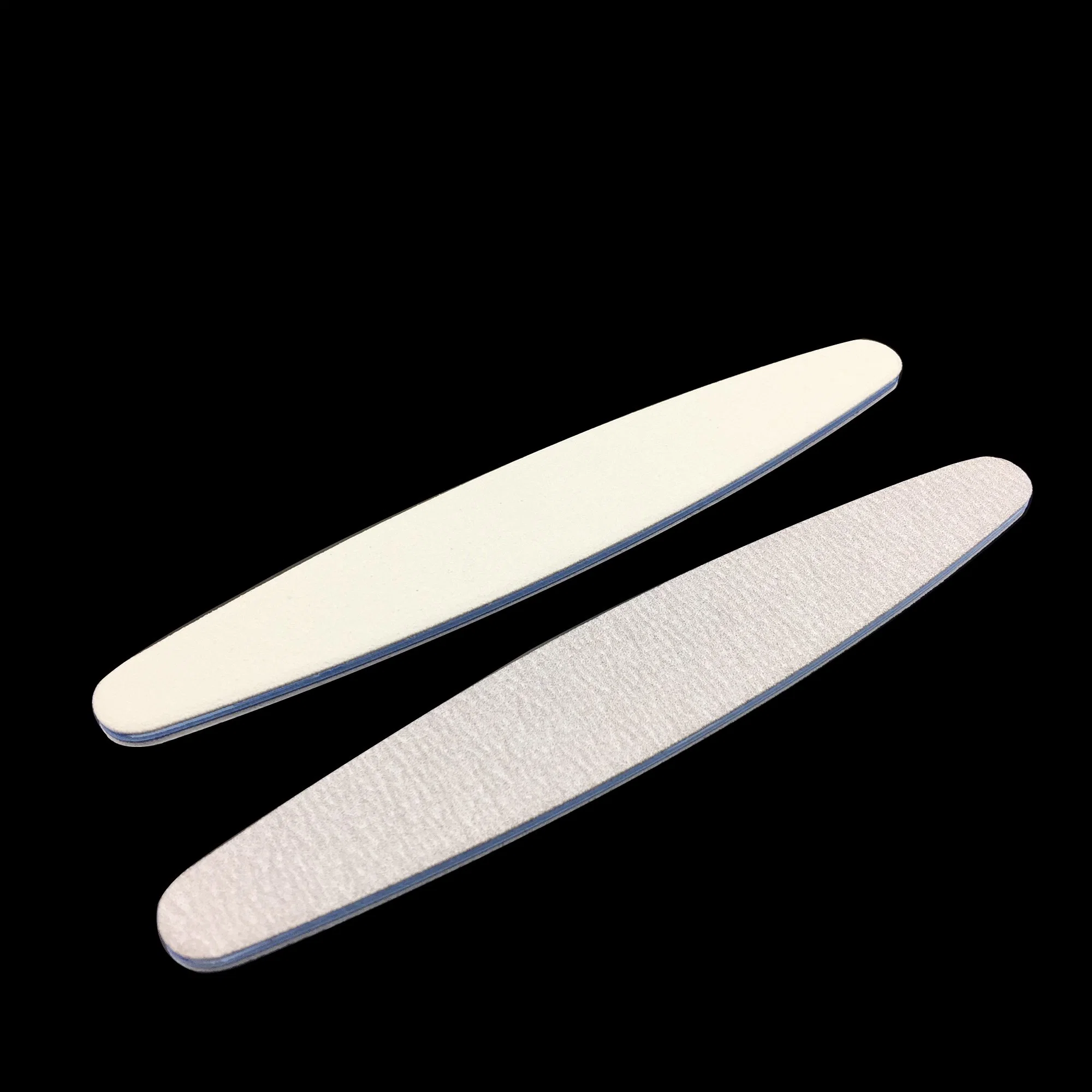 Professionelle Custom Printed Logo Einweg-Rechteck Nail File 100/180 Grit