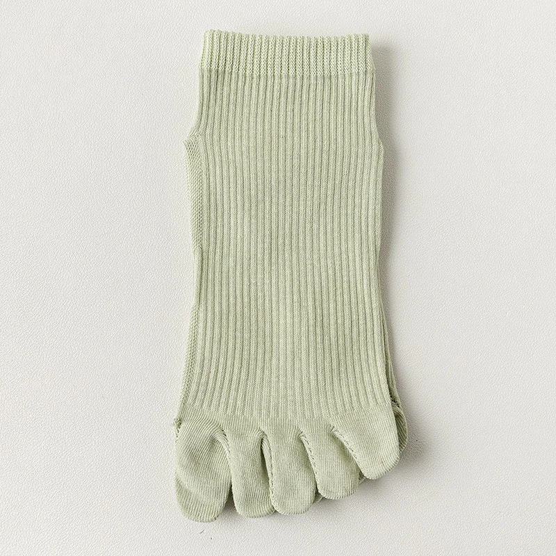 Custom Women Yoga Anti-Slip Five Toe Socks