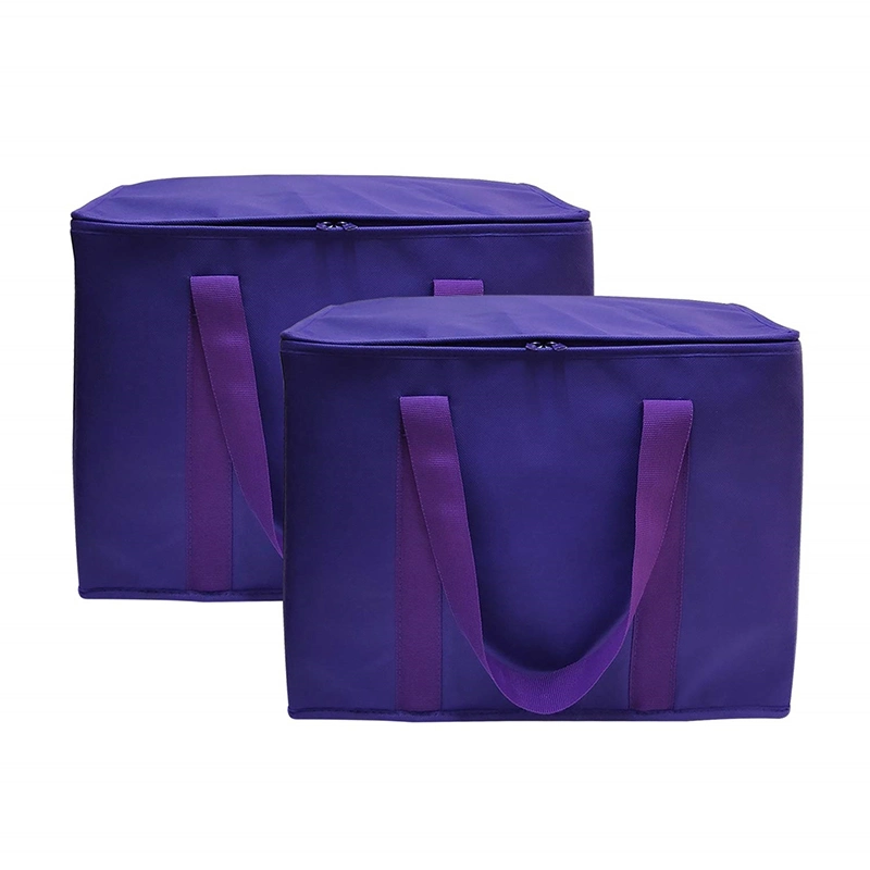 Cheap Non-Woven Cooler Bag Tote Thermal Insulation Fabric for Cooler Bag Disposable Wholesale Insulated Cooler Bags