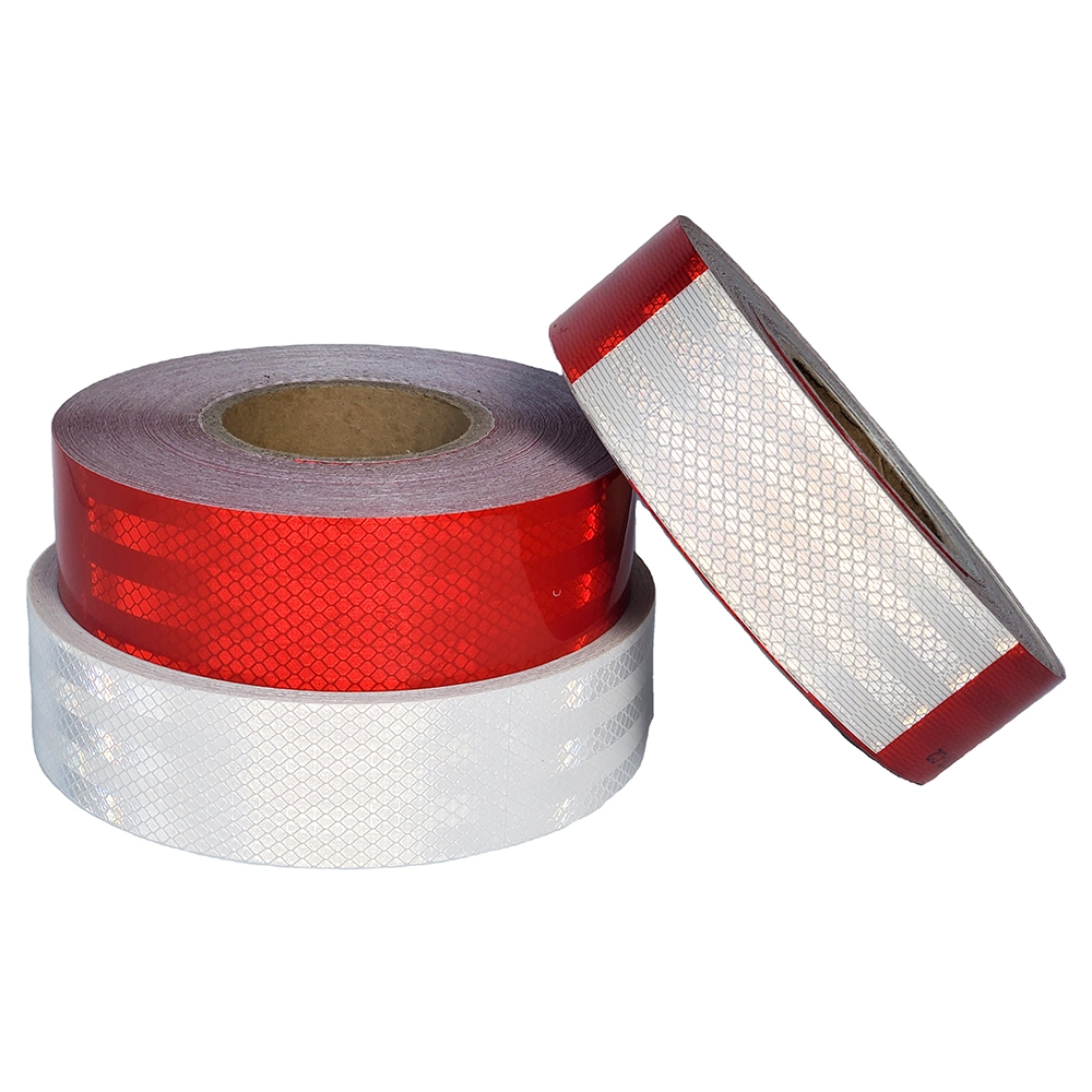 High Visibility PVC Honeycomb Red Arrow Barrier Ordinary Safety Reflective Tape