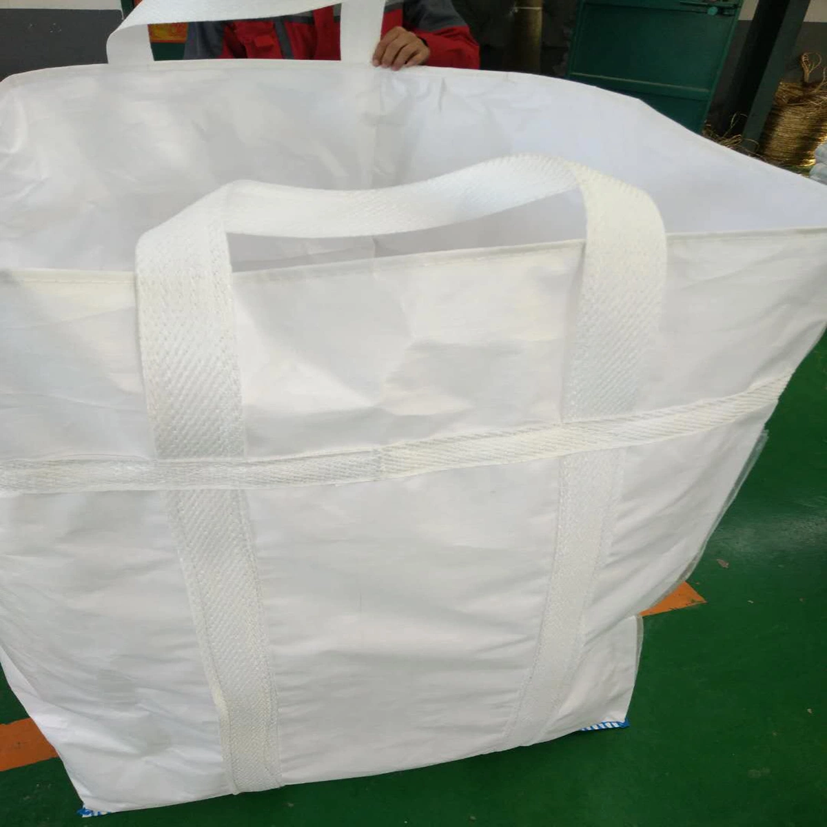 1000kg Jumbo Bag 1200kg Big Bag Customized Garden Skip Dumpster FIBC PP 1.5ton Bulk Bag for Waste Collection