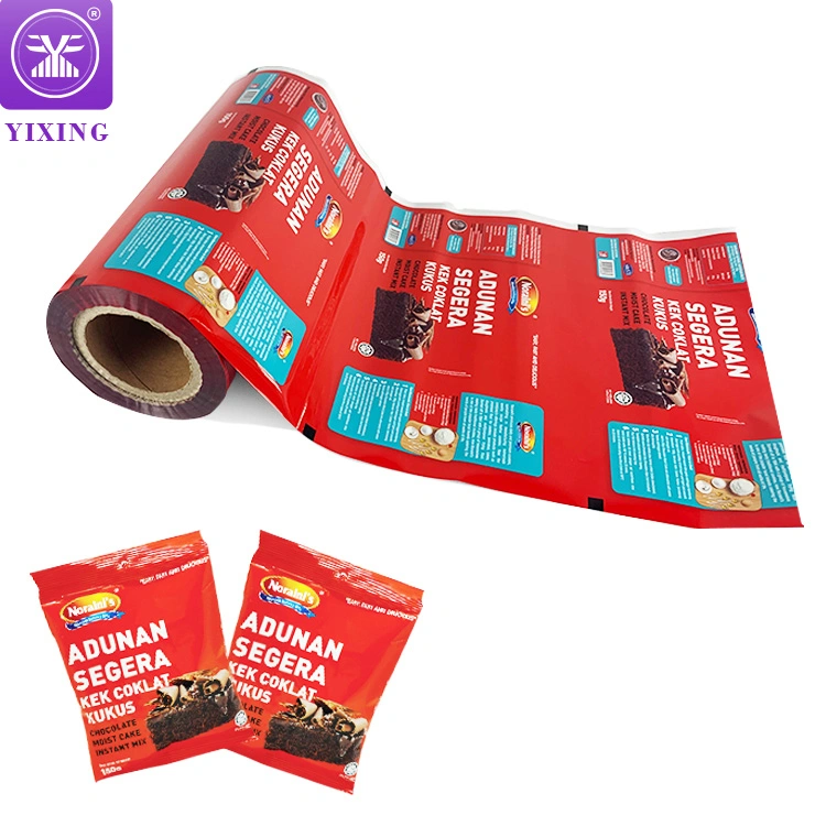 Custom Printing Factory Food Grade Packaging Food Film Roll Stock Laminated Foil Plastic Packaging Roll Film for Potato Chips/Snack/Cake