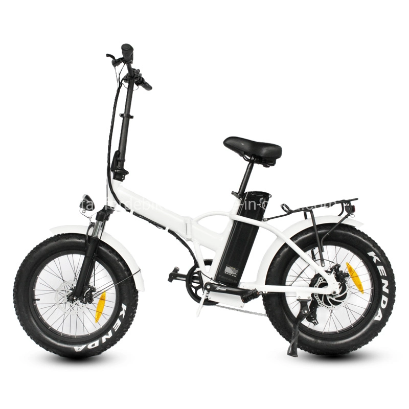 دراجة سوبر كهربائية 20 بوصة الدراجة الكهربائية الدهون 48 فولت 500 واط إطار من الألومنيوم المحرّك 7 سرعات