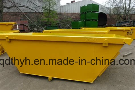 High Quality Crane Self Dumping Bin, Construction Waste Container with Many Color Coating