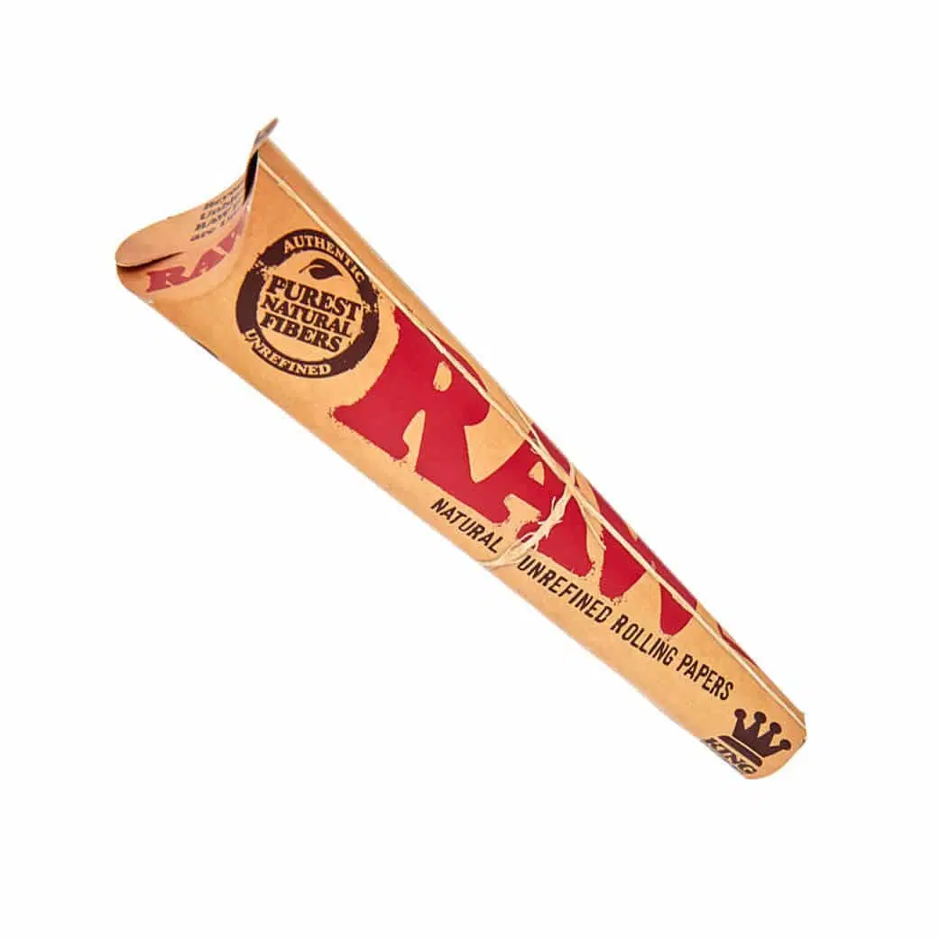 Raw Cones Classic King Size 50 Pack Natural Pre Rolled