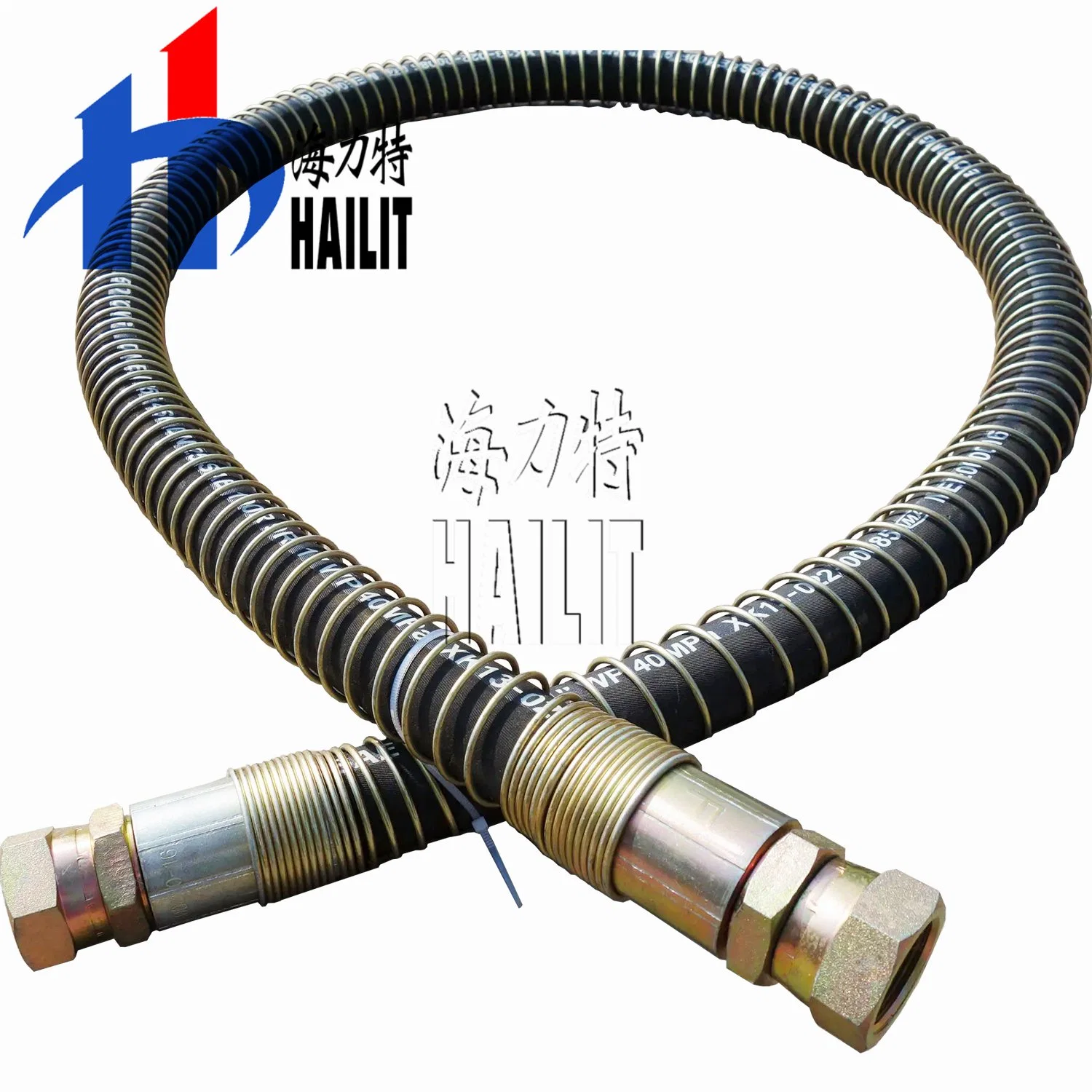 High Pressure Rubber Air Compressor Air Hose Cable for Truck Traieler (08)