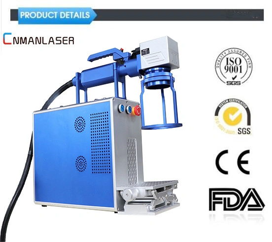 Cheap 30W Metal Name Card Fiber Laser Marking Machine Price