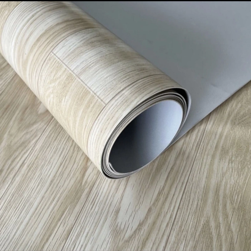 Wood Design Good Quality PVC Sponge Floor for for Construction Use Home Decor 0.9mm-2mm Thickness Flooring Mat